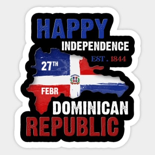 Dominican Independence Day Dominican Republic celebration Sticker